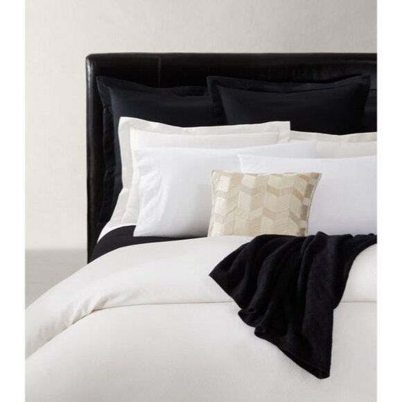 Ralph Lauren Park Row Full/Queen Duvet Cover Cream 92x96 NEW - Picture 1 of 6